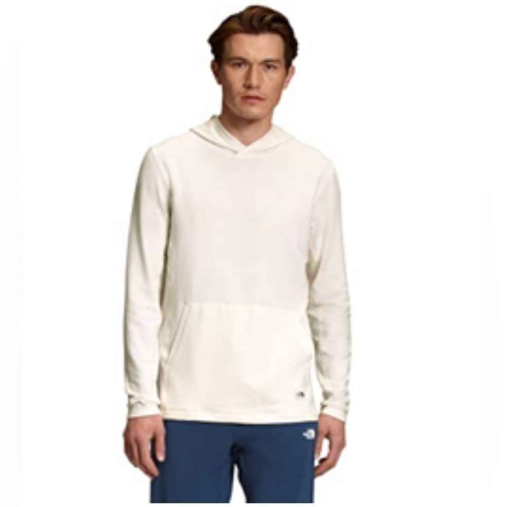 NWT THE NORTH FACE Men's TNF Terry Hoodie, TNF Beige , Medium
